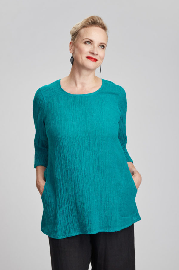 Hertta tunic, turquoise