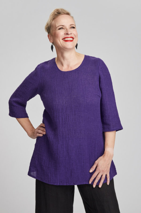 Hertta tunic, violet