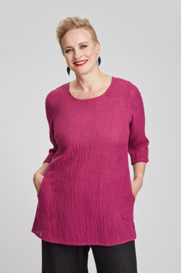 Hertta tunic, fuchsia