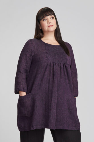 Pia tunic, plum