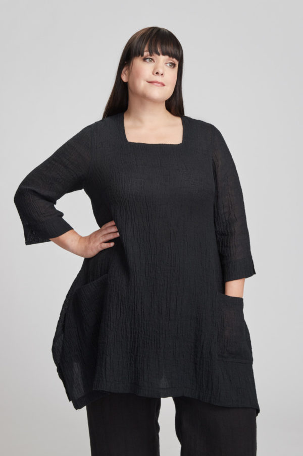 Sonja tunic, black